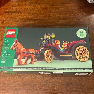 Lego wintertime carriage ride